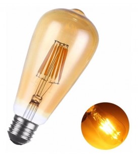 Ampolleta Led Tipo Edison 4 Watts Retro Vintage Color Oro